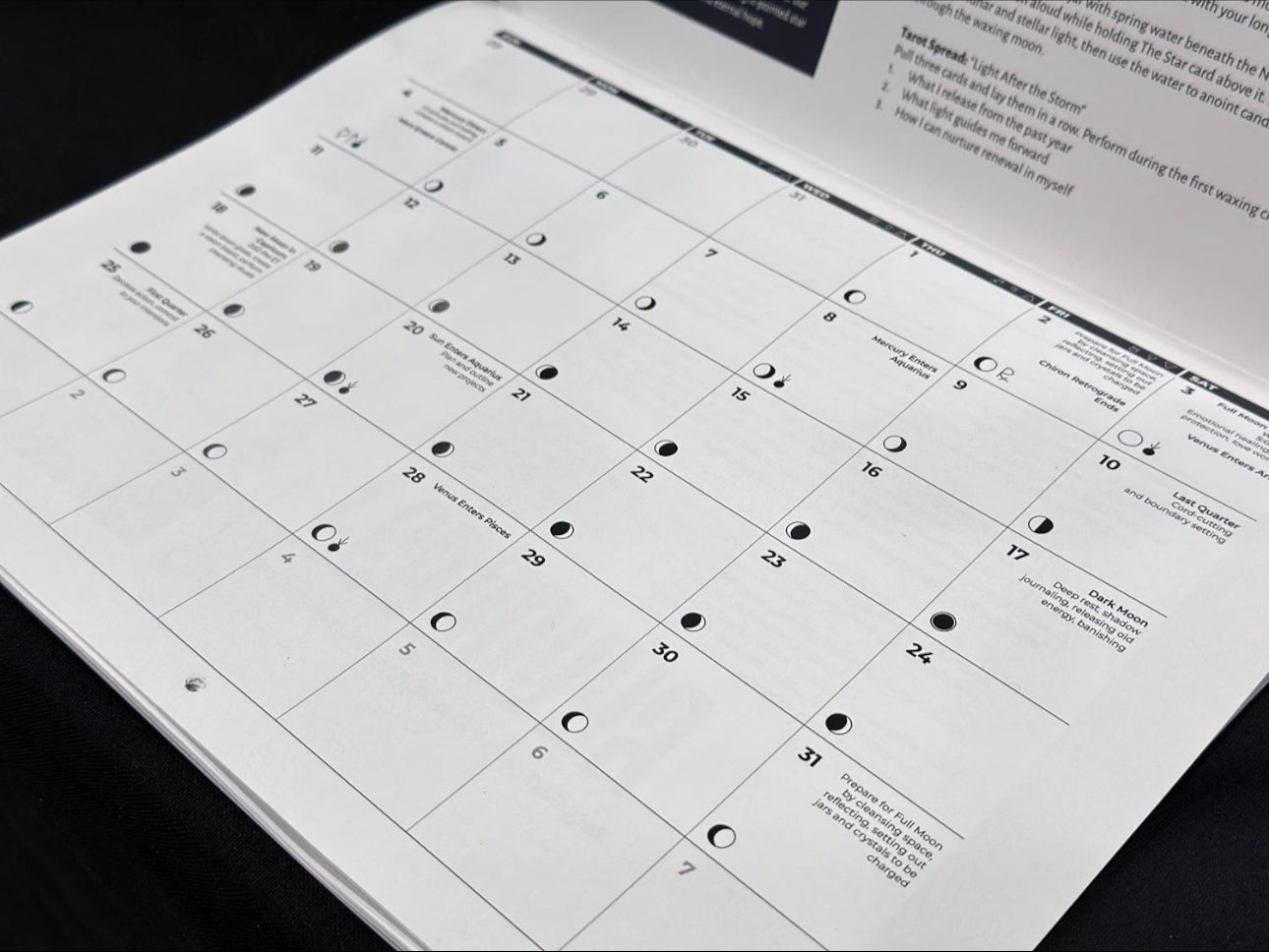 Tarotorial 2026 Wall Calendar: Daily Divination and Prompts for a Magical Year